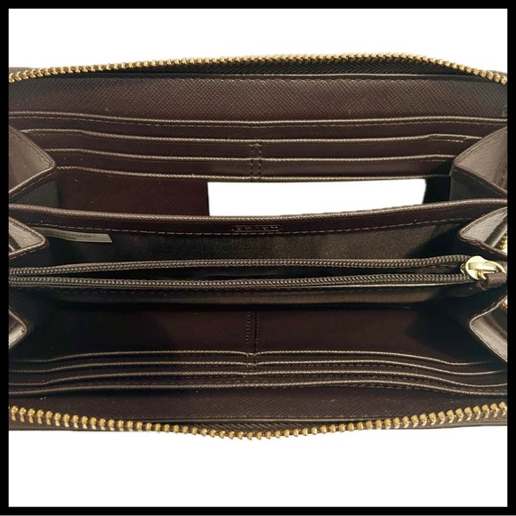 Coach Darcy Accordion Zip NWT F50427 - Picture 6 of 7